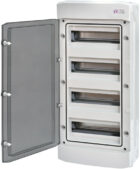 Plastmasas sadalne 48 moduļi, virsapmetuma, IP65