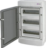 Plastmasas sadalne 36 moduļi, virsapmetuma, IP65