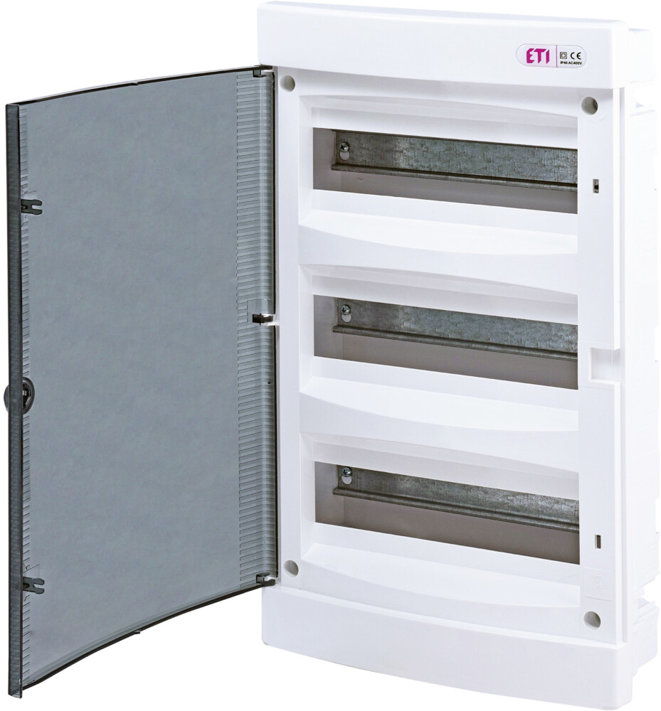 Distribution box 36 modules, flush mounting, IP40