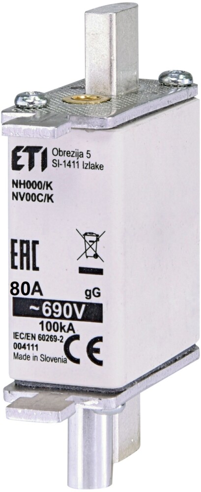 Fuse NH00C, 80A