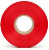 Brīdinājuma lenta "UZMANĪBU KABELIS" 40mm sarkana