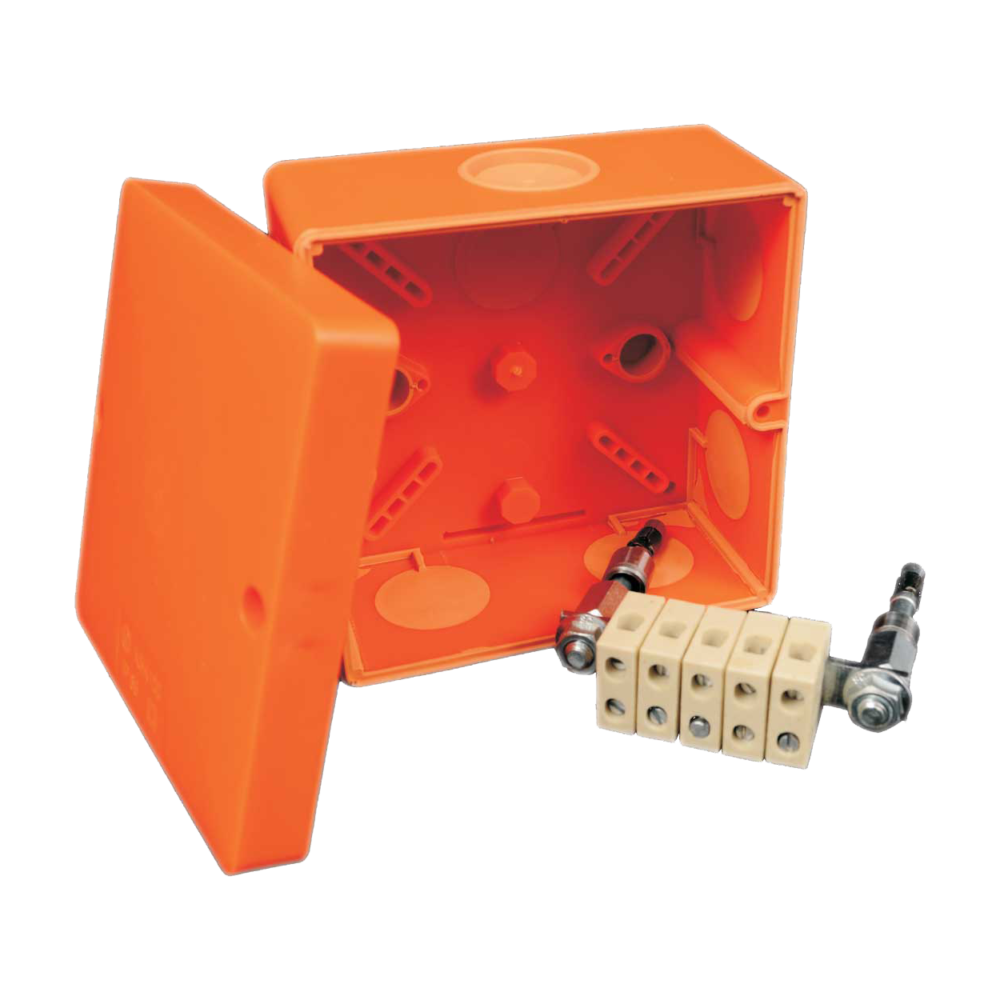 Junction boxes with maintained functionality in FIRE KSK 100 101x101x62мм E90 IP66 with terminal 3х1,5-10мм²