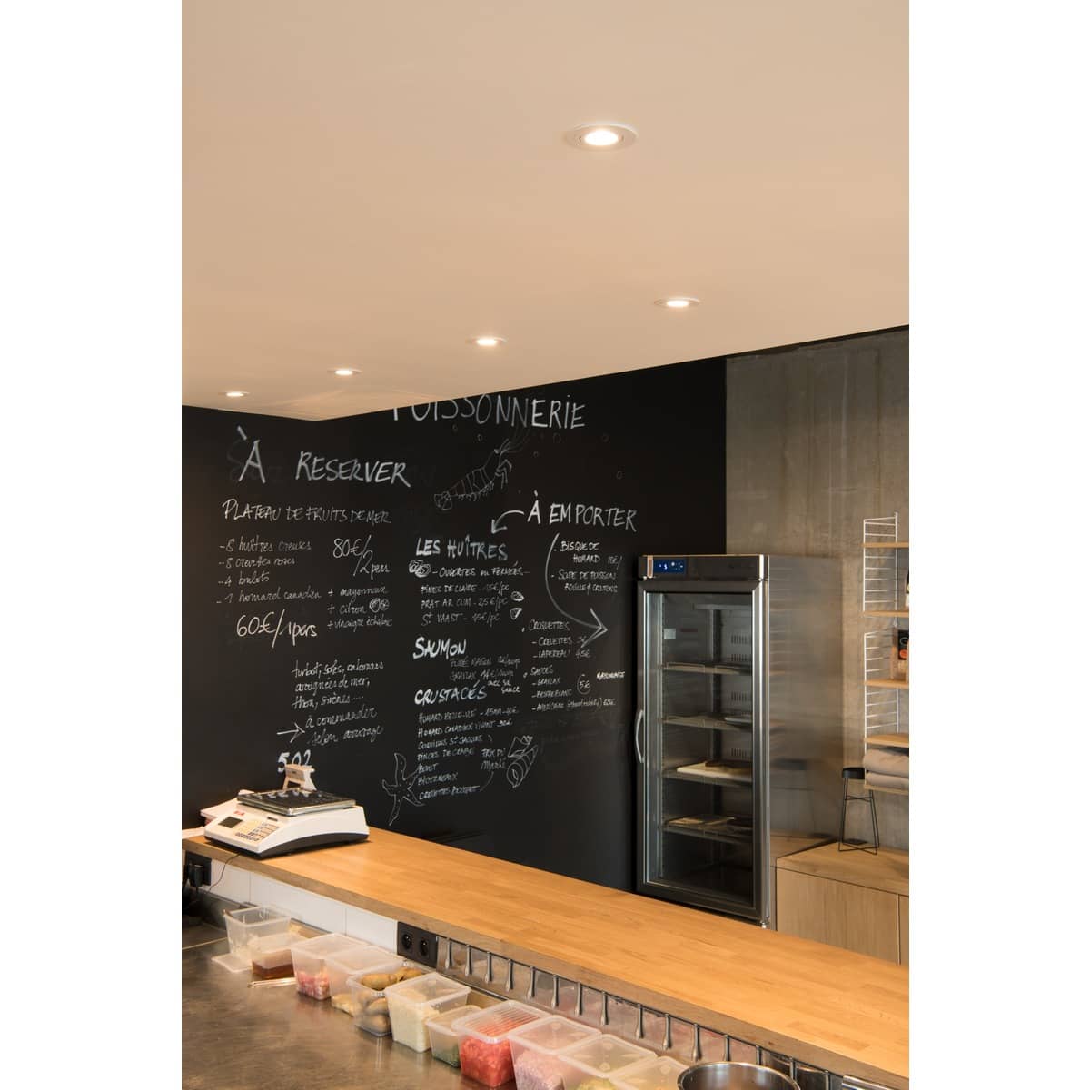 Gaismeklis iebūvējams NEW TRIA 78, balts - Image 3