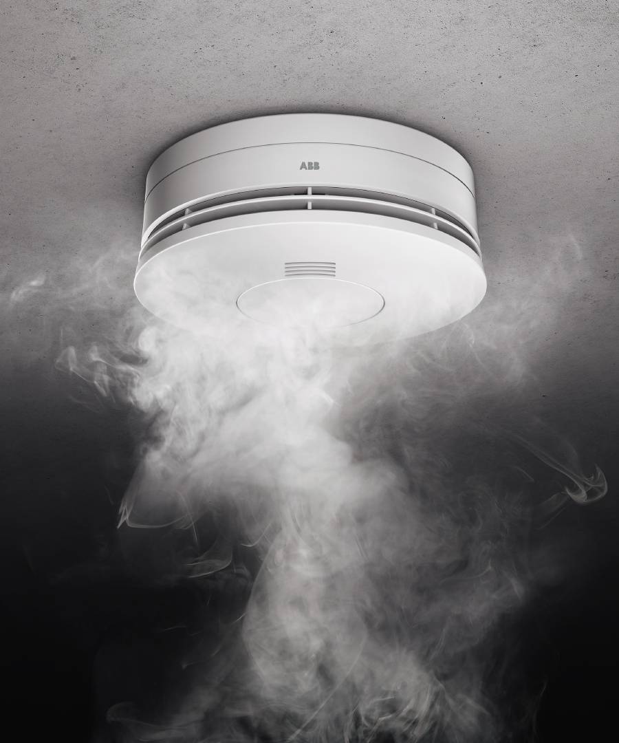 Dūmu detektors tīkla - Busch-Smoke alarm ProfessionalLINE Lithium - Image 2