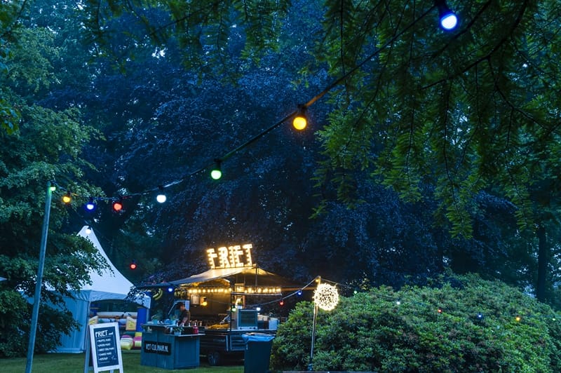 Dārza lampiņu virtene, PROFI, 20m un 19 cokolu - Image 3