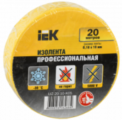 Izolācijas lenta dzeltena 20m