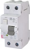 Residual current circuit breakers with overcurrent protection KZS-2M AC C25 / 0.03A