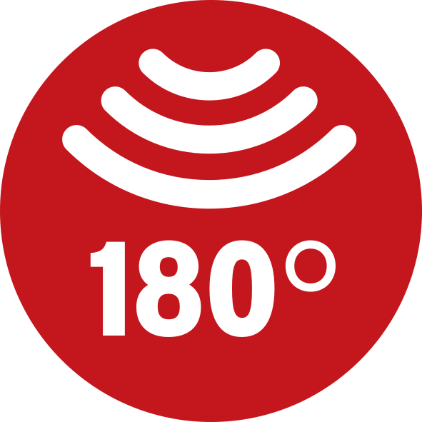 Infrared Motion Detector PIR 180 White - Image 4