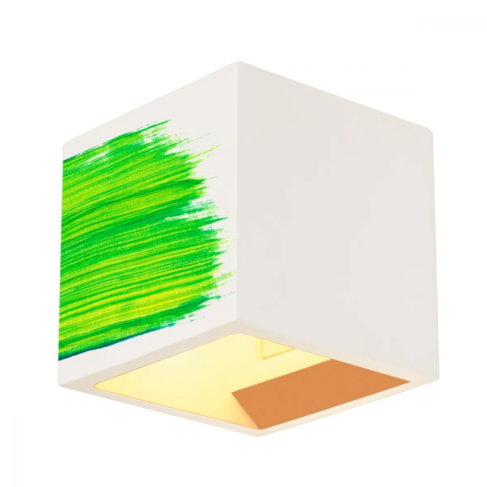 Gaismeklis sienas PLASTRA, balts - Image 3