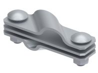 Zemējuma spaile elektrodam D20 / apaļdzelzs / plakandzelzs