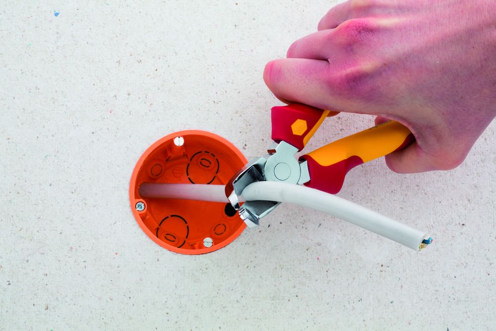 Wiha instalācijas knaibles TriCut Professional elektriķiem - Image 3