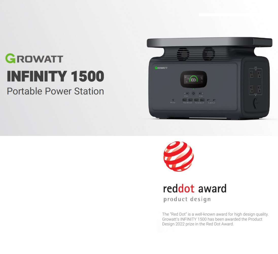 Growatt pārnēsājamā aukumulatoru stacija INFINITY 1500 - Image 3