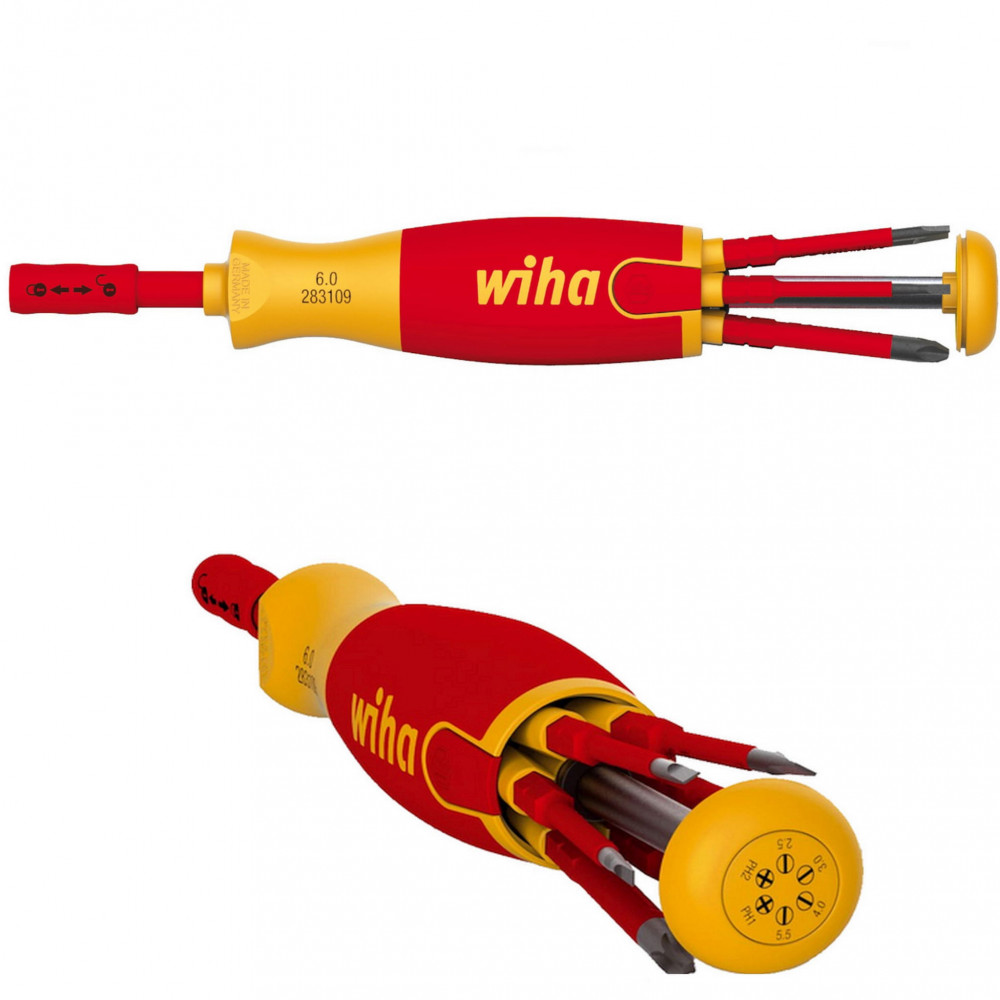 Skrūvgriezis ar uzgaļu glabātuvi LiftUp