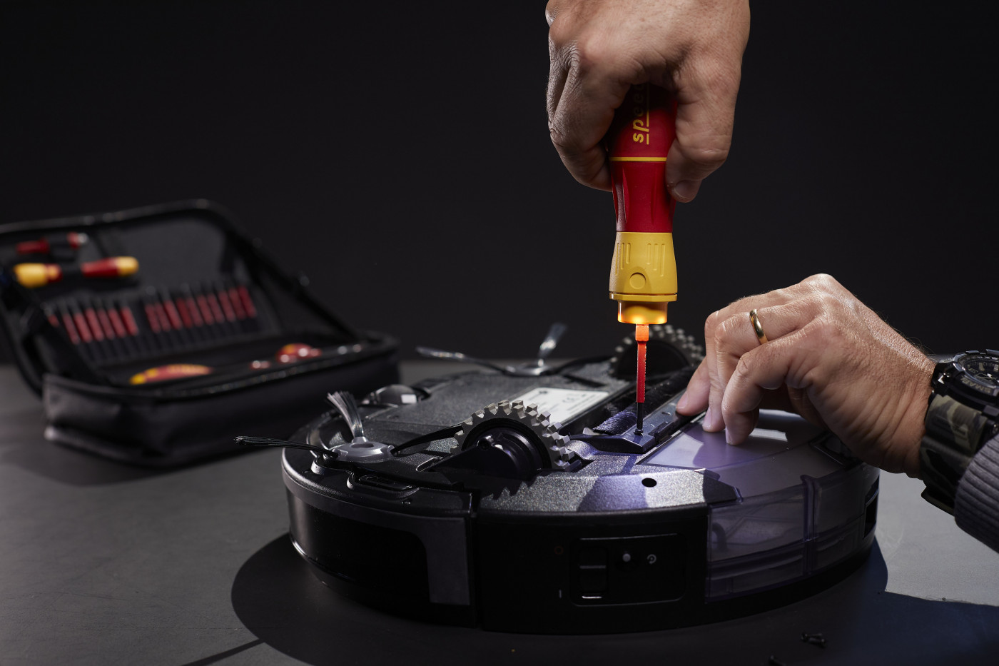 Skrūvgriezis ar elektropiedziņu speedE®-II 0,4-1Nm 1000V WIHA - Image 2