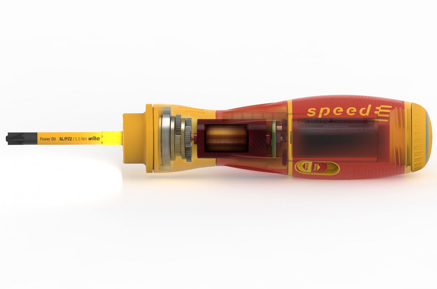 Skrūvgriezis ar elektropiedziņu speedE®-II 0,4-1Nm 1000V WIHA - Image 4