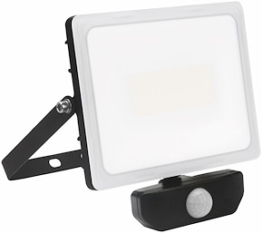 LED prožektors ar sensoru IGNIS 50W , melns IP65